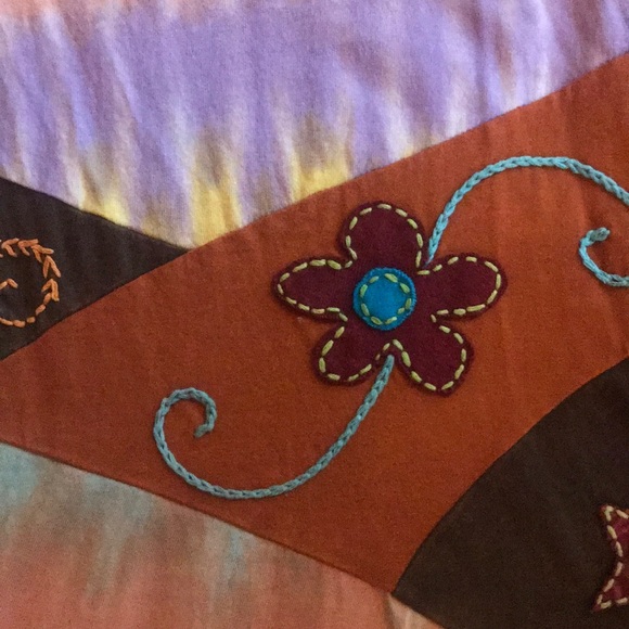 Kathmandu tie dyed embroidered tank top - Picture 2 of 3